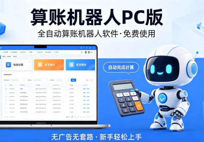 全自动算账机器人_算账机器人免费版_PC 端算账工具